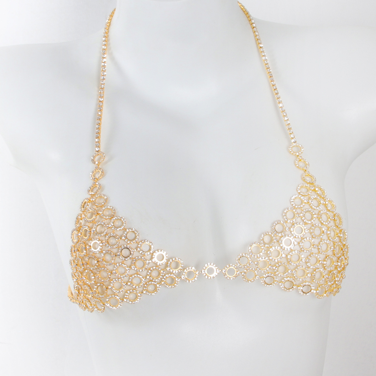 Fashionable Circular Splicing  - Body Jewelry Necklace 评论和价格