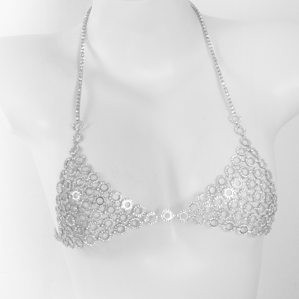 Fashionable Circular Splicing  - Body Jewelry Necklace 评论和价格