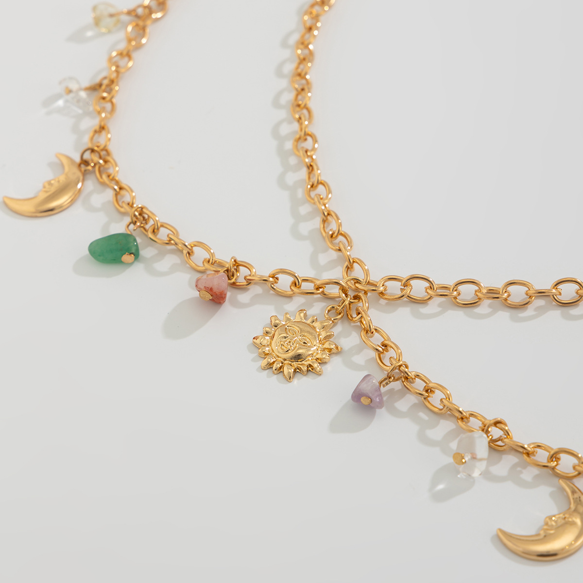 Boho Star Moon Sun Pendant Wai - Body Jewelry For You 评论和价格