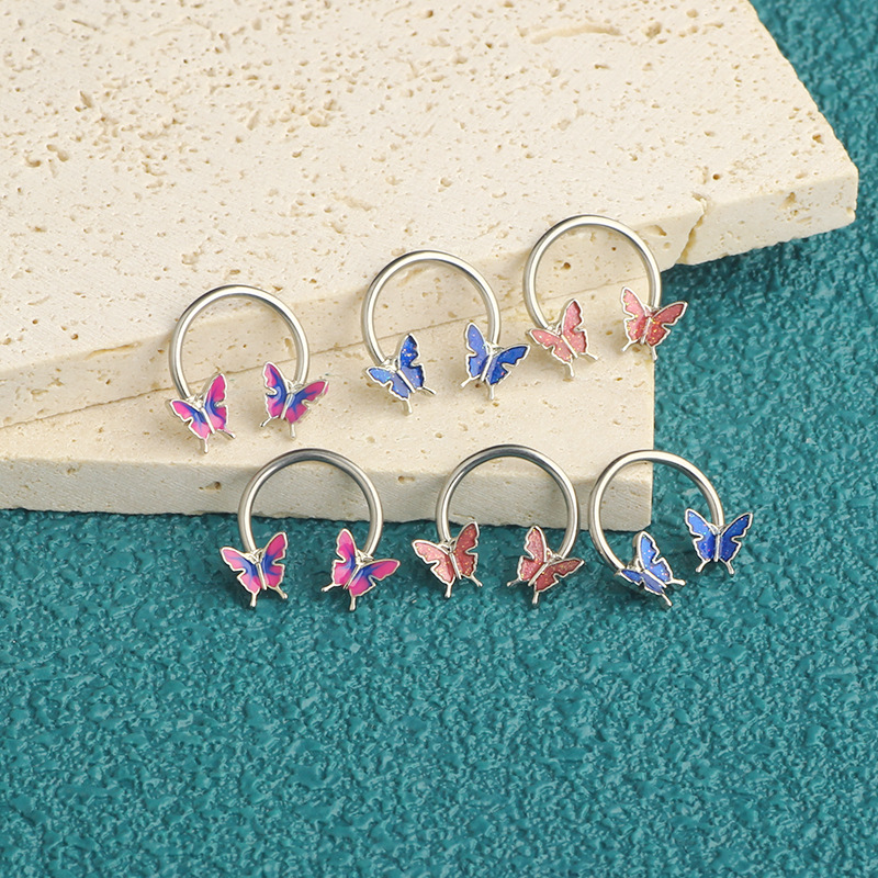 16G Septum Ring Daith Piercing - Body Jewelry Surgical Steel 评论和价格