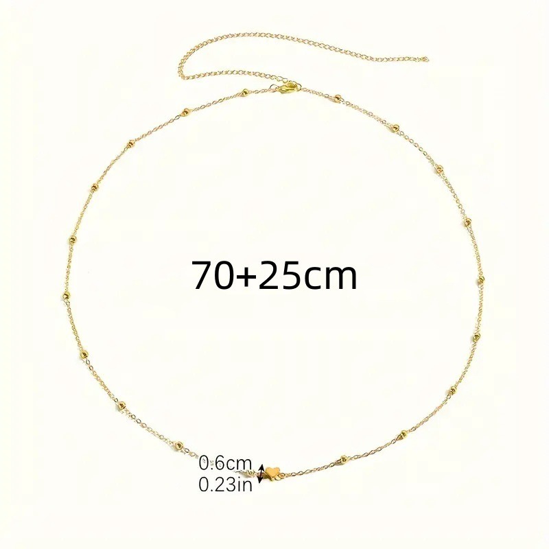 Dainty Gold Heart Waist Chain  - Body Jewelry For You 评论和价格